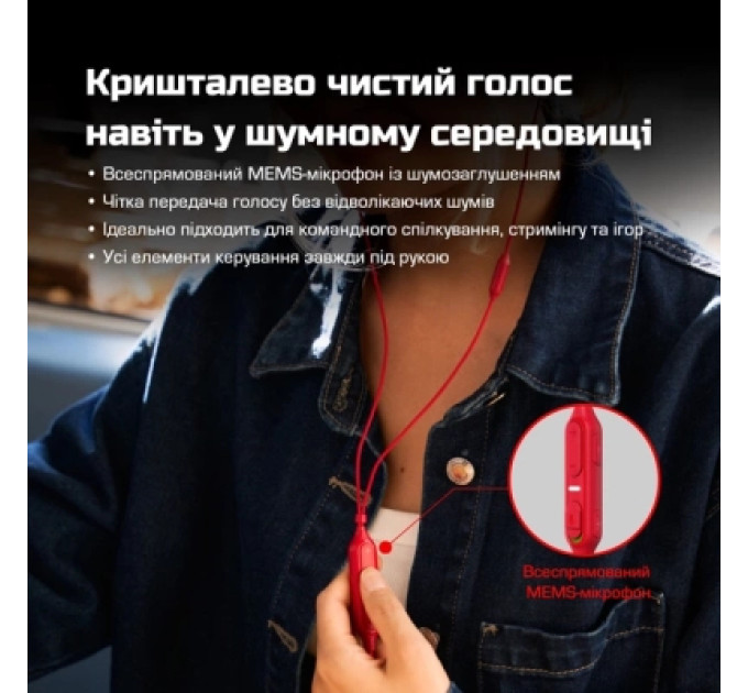 HyperX Навушники HyperX Cloud Earbuds III S Wired Black (BN7S1AA)