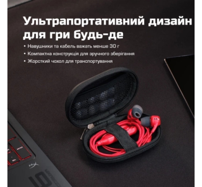 HyperX Навушники HyperX Cloud Earbuds III S Wired Black (BN7S1AA)