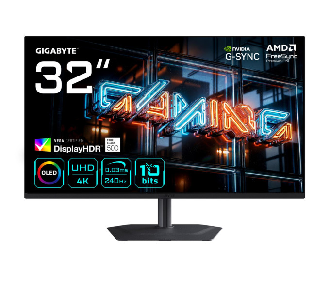 GIGABYTE Монітор 32" MO32U24 EK GIGABYTE