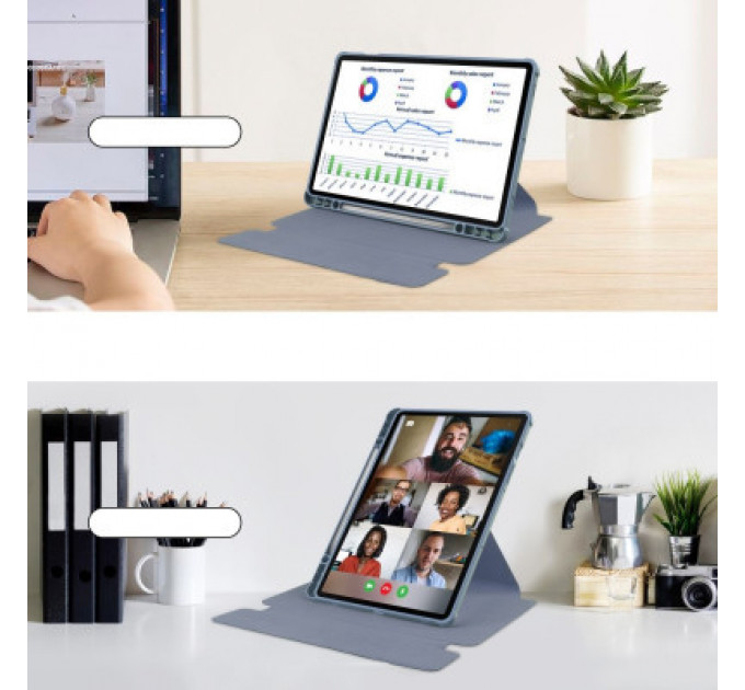 Чохол до планшета BeCover 360° Rotatable Samsung Tab A9 Plus SM-X210/SM-X215/SM-X216 11.0" Purple (710340)