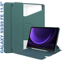 Чохол до планшета BeCover 360° Rotatable Samsung Tab S9 (SM-X710/SM-X716)/S9 FE (SM-X510/SM-X516B) 11.0" Dark Green (710434)
