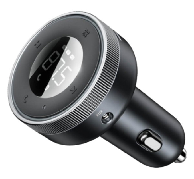 Baseus Зарядний пристрій Baseus Enjoy Car Wireless MP3 Charger USB Black (CCLH-01)