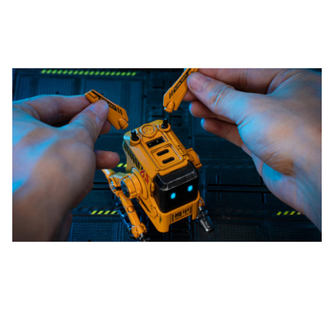 Зарядний пристрій GravaStar Alpha65 65Вт 2XUSB-C/USB-A War-Damaged Yellow (GRAVASTARA65_YLW_EUK)