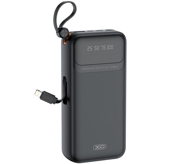 XO Універсальна мобільна батарея XO PR279 20000mAh 10W Black
