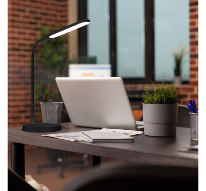 Настільна лампа Eurolamp LED 10W 350lm 4000K 1800mAh (LED-TLB-10W(black))
