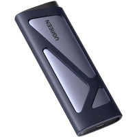 Кишеня зовнішня UGREEN USB 3.2 Gen 2 to M.2 NVMe/SATA 10Gbps UASP TRIM CM767 gray (15813)
