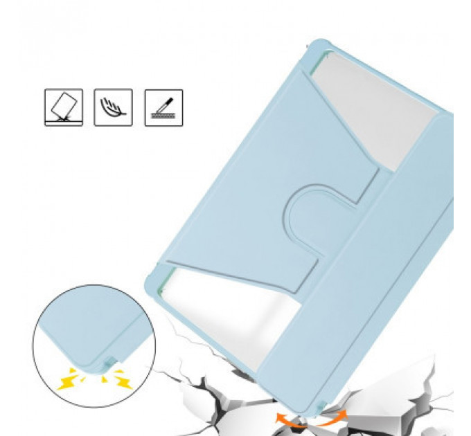 Чохол до планшета BeCover 360° Rotatable Samsung Tab S9 Plus (SM-X810/SM-X816)/S9 FE Plus (SM-X610/SM-X616) 12.4" Light Bl (710401)