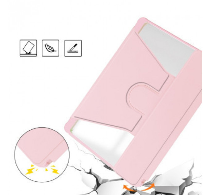 Чохол до планшета BeCover 360° Rotatable Samsung Tab S9 Plus (SM-X810/SM-X816)/S9 FE Plus (SM-X610/SM-X616) 12.4" Pink (710402)