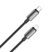 ColorWay Дата кабель USB-C to Lightning 2.0m PD30W zinc alloy braided black ColorWay (CW-CBPDCL099-BK)