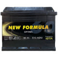 Акумулятор автомобільний NEW FORMULA Optima 60Ah (+/-) (510EN) (5601103252)