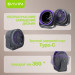 BAVIN Вентилятор BAVIN BF-005 High-Speed FUN 3000RPM Black-purple (BF-005 BP)