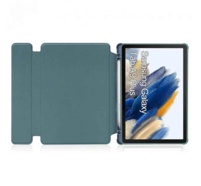 Чохол до планшета BeCover Keyboard 360° Rotatable Samsung Tab A9 Plus SM-X210/SM-X215/SM-X216 11.0" Dark Green (710331)