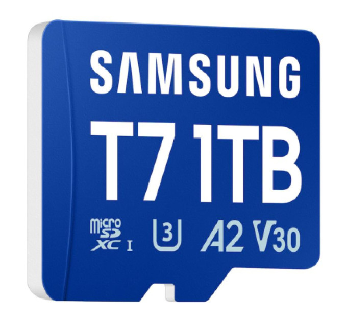 Samsung Карта пам'яті Samsung 1TB microSDXC class 10 UHS-I U3 V30 A2 T7 (MB-MB1T0T/WW)