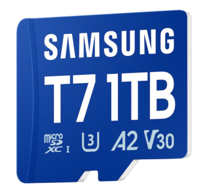 Samsung Карта пам'яті Samsung 1TB microSDXC class 10 UHS-I U3 V30 A2 T7 (MB-MB1T0T/WW)