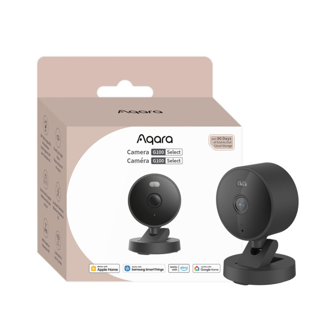 Розумна камера Aqara G100 CH-C08D-B, чорний