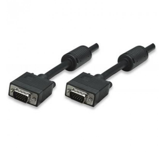 Кабель мультимедійний VGA 1.8m Manhattan (317757)