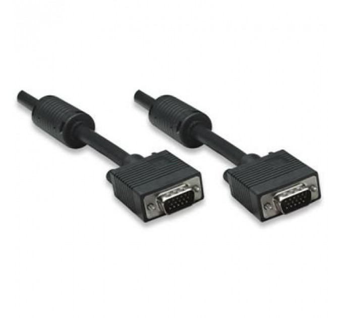 Кабель мультимедійний VGA 1.8m Manhattan (317757)