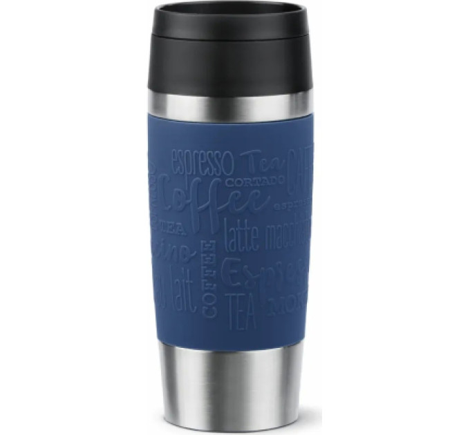 Tefal Термокружка Tefal Travel Mug Classic, 360мл, нержавіюча сталь, синій (N2020310)