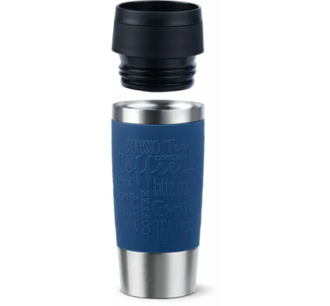Tefal Термокружка Tefal Travel Mug Classic, 360мл, нержавіюча сталь, синій (N2020310)