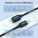 Vention Дата кабель USB 2.0 AM/AF 2.0m black Vention (CBIBH)