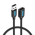 Vention Дата кабель USB 2.0 AM/AF 2.0m black Vention (CBIBH)