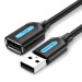 Vention Дата кабель USB 2.0 AM/AF 2.0m black Vention (CBIBH)