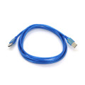 Ritar Дата кабель USB 2.0 AM/AM 1.8m blue Ritar (YT-AM/AM-1.8TBL)