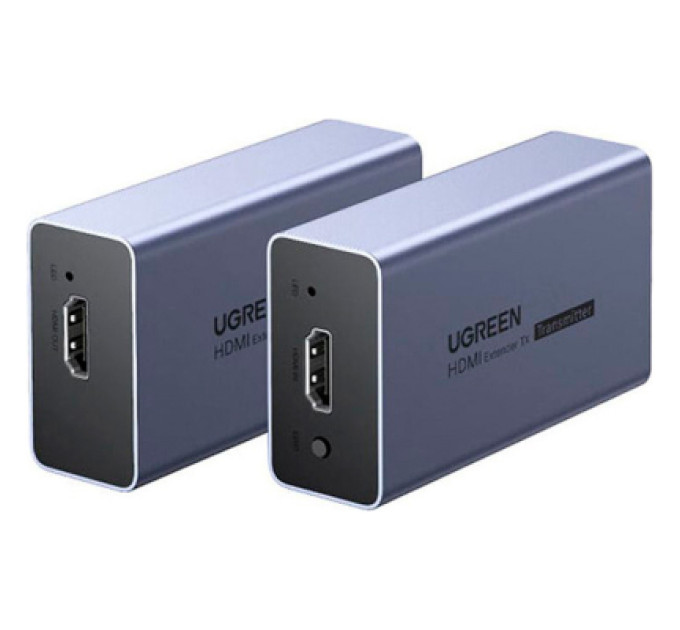 Ugreen Адаптер HDMI extender 50m Ethernet Gray Ugreen (90811EU)