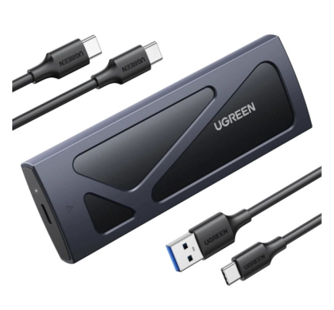 Ugreen Кишеня зовнішня Ugreen CM578 M.2NVME Hard Drive Enclosure 10Gbps Black (15512)