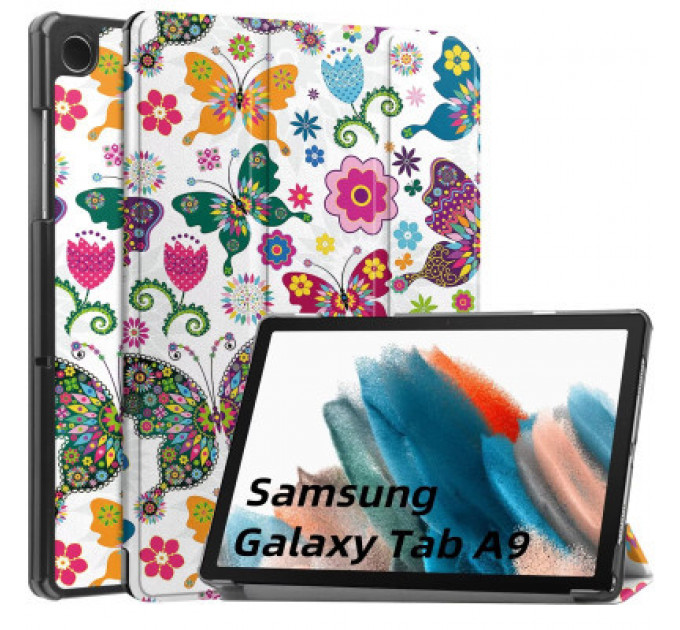 Чохол до планшета BeCover Smart Case Samsung Tab A9 SM-X115 8.7" Butterfly (709912)