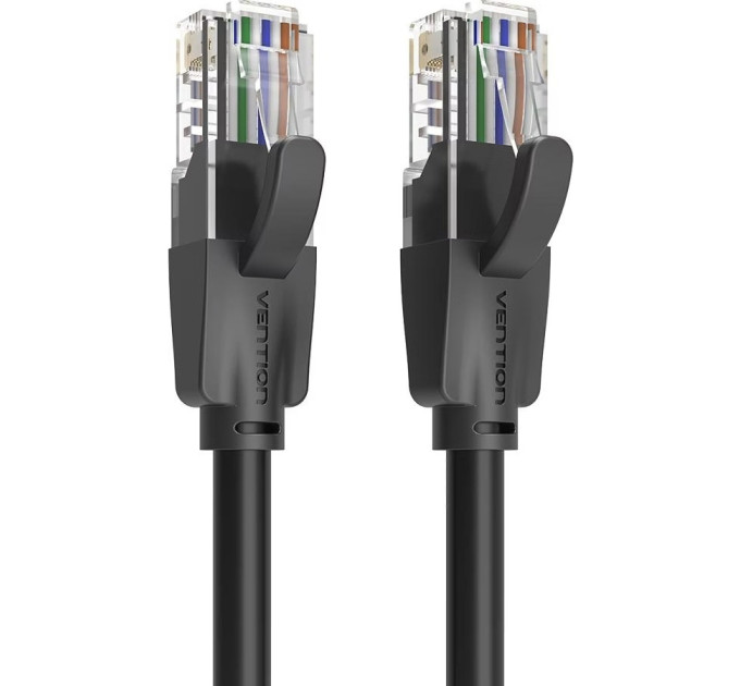 Vention Патч-корд Cat.6 UTP Patch Cable 1M Black VENTION (IBEBF)