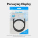 Патч-корд Cat.6 UTP Patch Cable 2M Black VENTION (IBEBH)