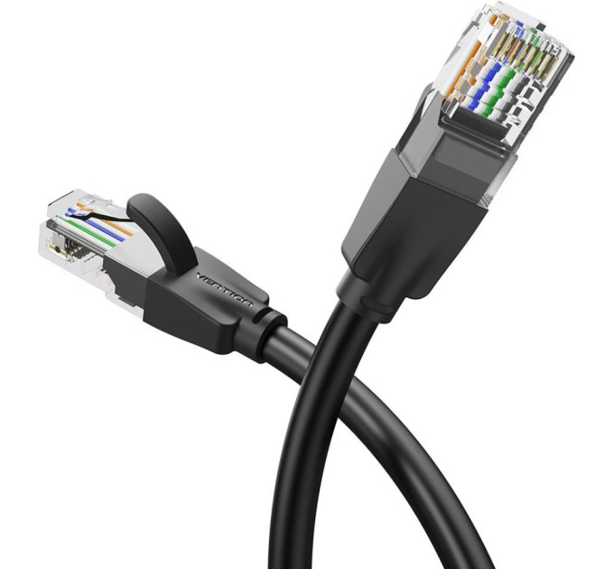 Vention Патч-корд Cat.6 UTP Patch Cable 2M Black VENTION (IBEBH)