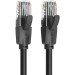 Vention Патч-корд Cat.6 UTP Patch Cable 3M Black VENTION (IBEBI)
