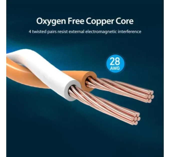 Патч-корд Cat.8 SFTP Patch Cable 10M Black VENTION (IKABL)