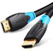 Vention Кабель мультимедійний HDMI Cable 0.75M Black VENTION (AACBE)