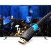 Кабель мультимедійний HDMI Cable 0.75M Black VENTION (AACBE)