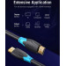 Vention Кабель мультимедійний HDMI Cable 0.75M Black VENTION (AACBE)