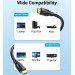 Vention Кабель мультимедійний HDMI Male to Male 8K HD Cable 10M Black VENTION (AANBL)