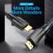 Кабель мультимедійний HDMI Male to Male 8K HD Cable 10M Black VENTION (AANBL)