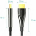 Vention Кабель мультимедійний 4K Fiber Optic HDMI Male to Male Cable 50M Black Zinc Alloy Type VENTION (ALSBX)