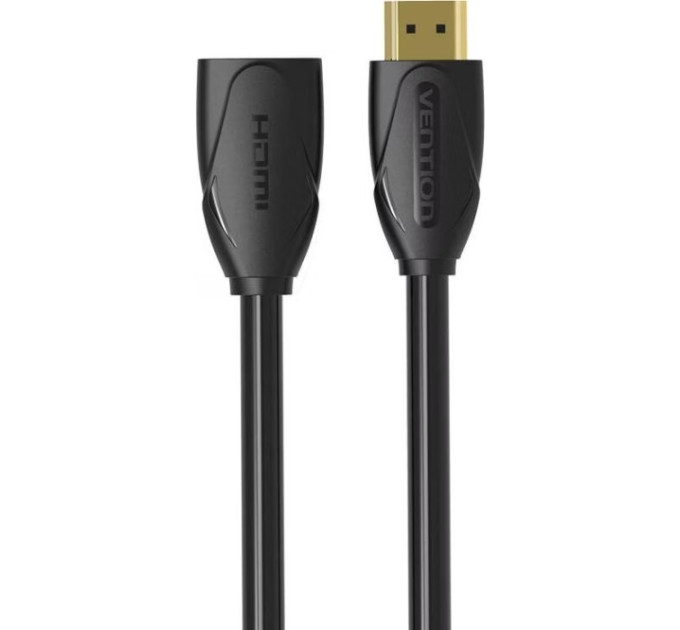 Vention Кабель мультимедійний HDMI Extension Cable 1M Black VENTION (VAA-B06-B100)