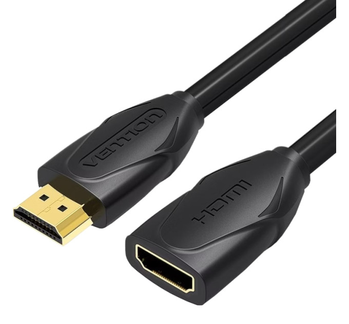 Vention Кабель мультимедійний HDMI Extension Cable 1M Black VENTION (VAA-B06-B100)