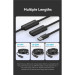 Vention Дата кабель USB 2.0 Type-A Male to Type-A Female Active Extension Cable 10M Black VENTION (CBKBL)