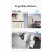 Vention Дата кабель USB 2.0 Type-A Male to Type-A Female Active Extension Cable 10M Black VENTION (CBKBL)
