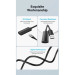 Vention Дата кабель USB 2.0 Type-A Male to Type-A Female Active Extension Cable 10M Black VENTION (CBKBL)