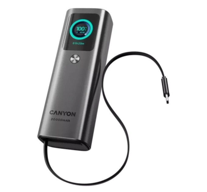 Батарея універсальна Canyon 20000mAh OnPower 265 PD/100W (CNS-CPB265DG)