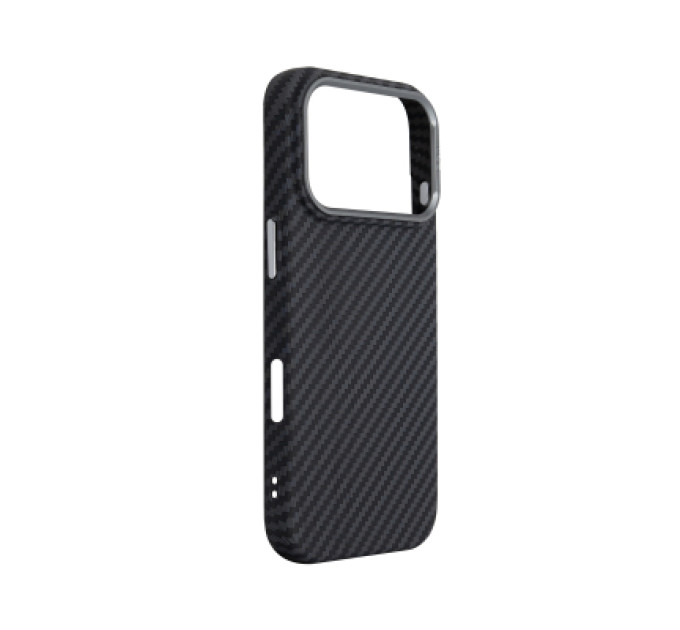 Armorstandart Чохол до мобільного телефона Armorstandart LikeCarbon2 MagCase Apple iPhone 17 Pro Carbon Black (ARM86258)