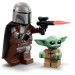 LEGO Конструктор LEGO Star Wars Швидкісний мотоцикл Мандалорця й Ґроґу (75436)