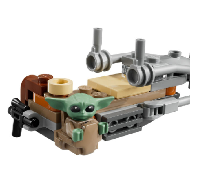 LEGO Конструктор LEGO Star Wars Швидкісний мотоцикл Мандалорця й Ґроґу (75436)